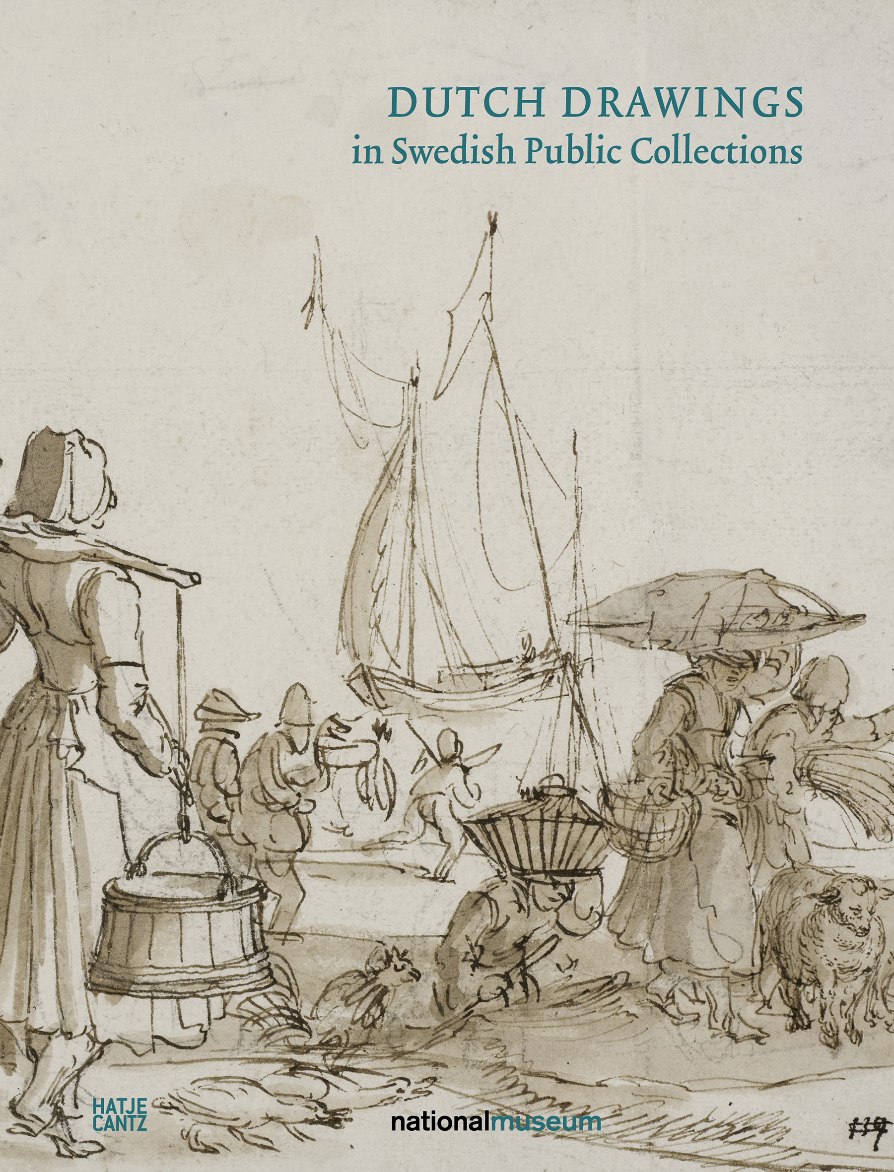 1801x2362 dutch drawings in swedish public collections old masters hatje - Text Drawings