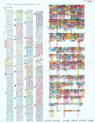 371x480 Leslie Roberts - Text Drawings