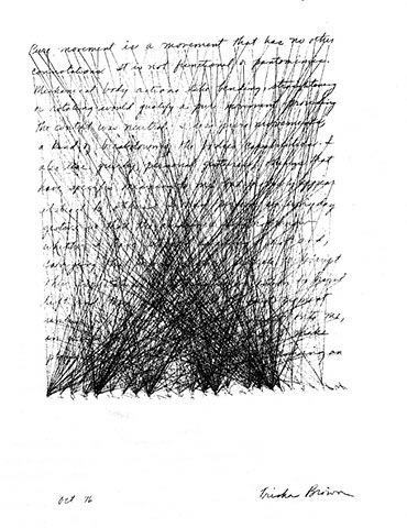 370x480 Drawings On Writing - Text Drawings