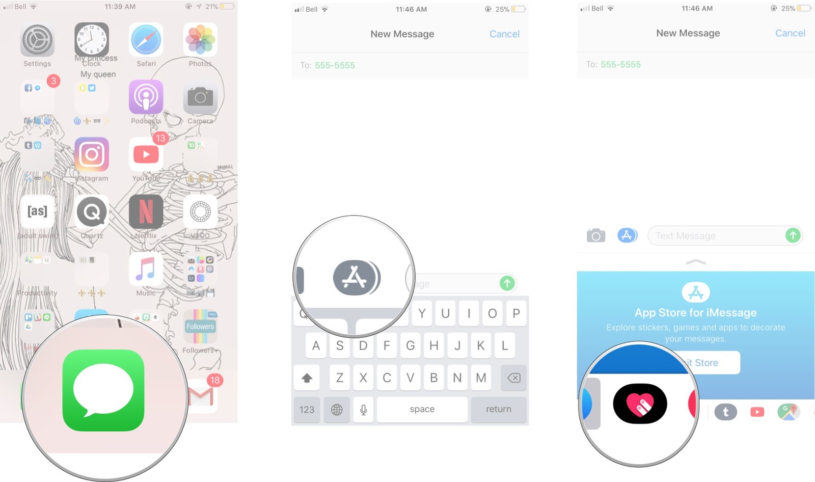 1600x946 how to use digital touch and handwriting in imessage imore - Text Message Drawings