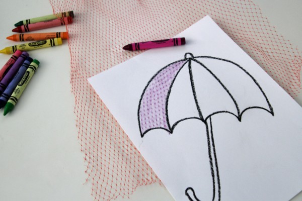 600x400 Draw A Rainy Day Textured Umbrella Make And Takes - Texture Drawing Ideas