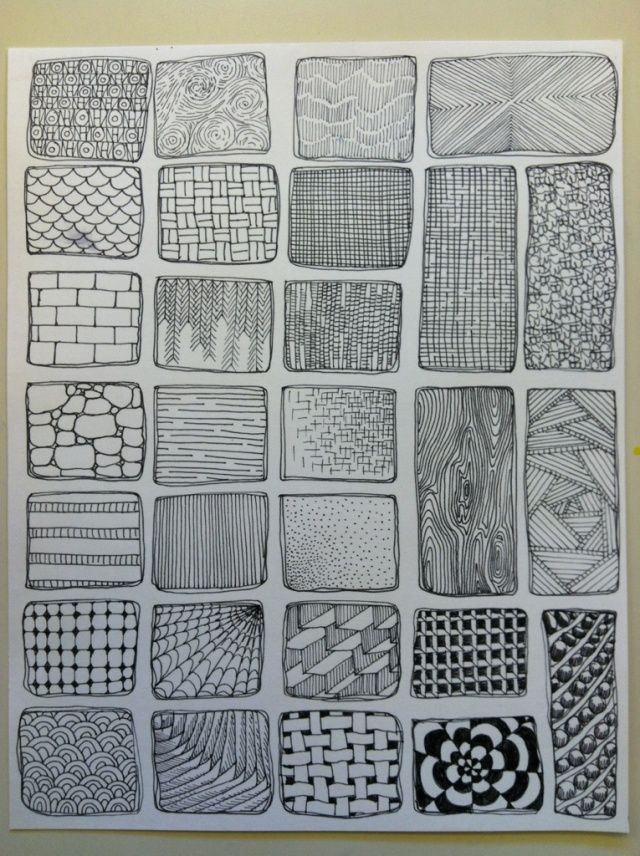 Texture Drawing Ideas at Explore collection of