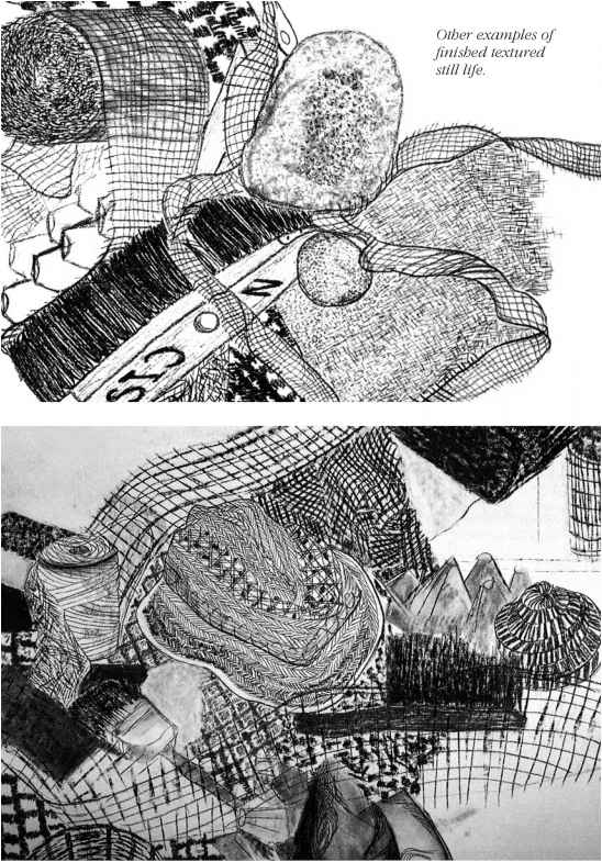 548x785 textured still life - Texture Drawing Images