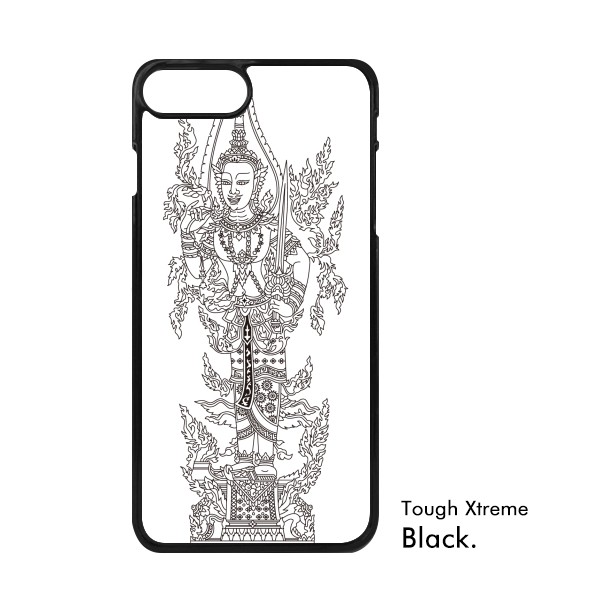 600x600 kingdom of thailand thai traditional customs black outline line - Thai Buddha Drawing