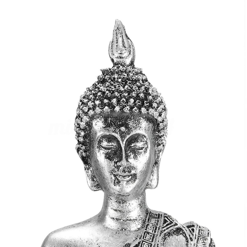 1024x1024 silver thai buddha statue sculpture figurine, chinese - Thai Buddha Drawing