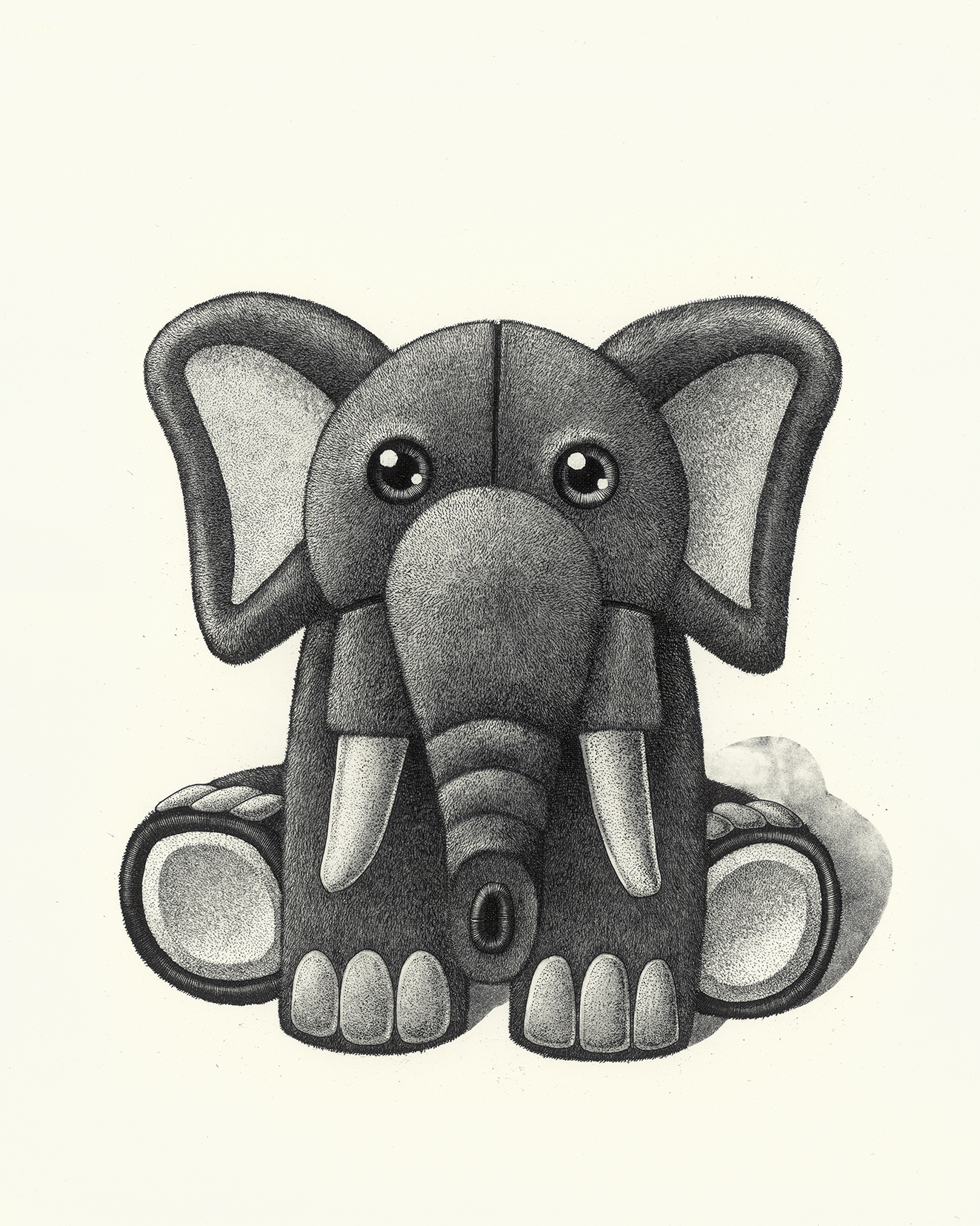 1323x1654 Tha - Thai Elephant Drawing