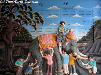 400x300 Thai Animals Gt Elephant - Thai Elephant Drawing