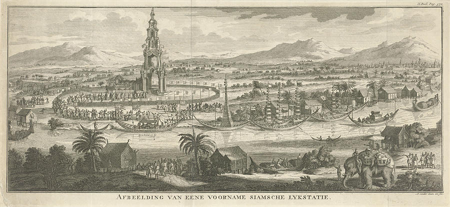 900x414 thai river landscape with corpse station thailand drawing - Thailand Drawing