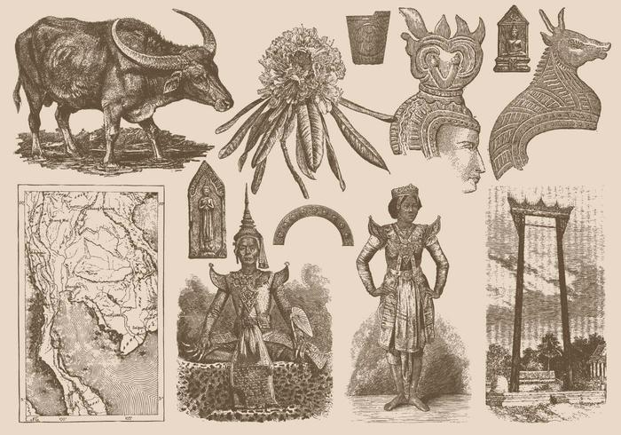 700x490 Thailand Drawings - Thailand Drawing