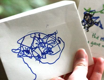 440x340 hobo mama writing thank you notes with babies and toddlers a top - Thank You Card Drawing