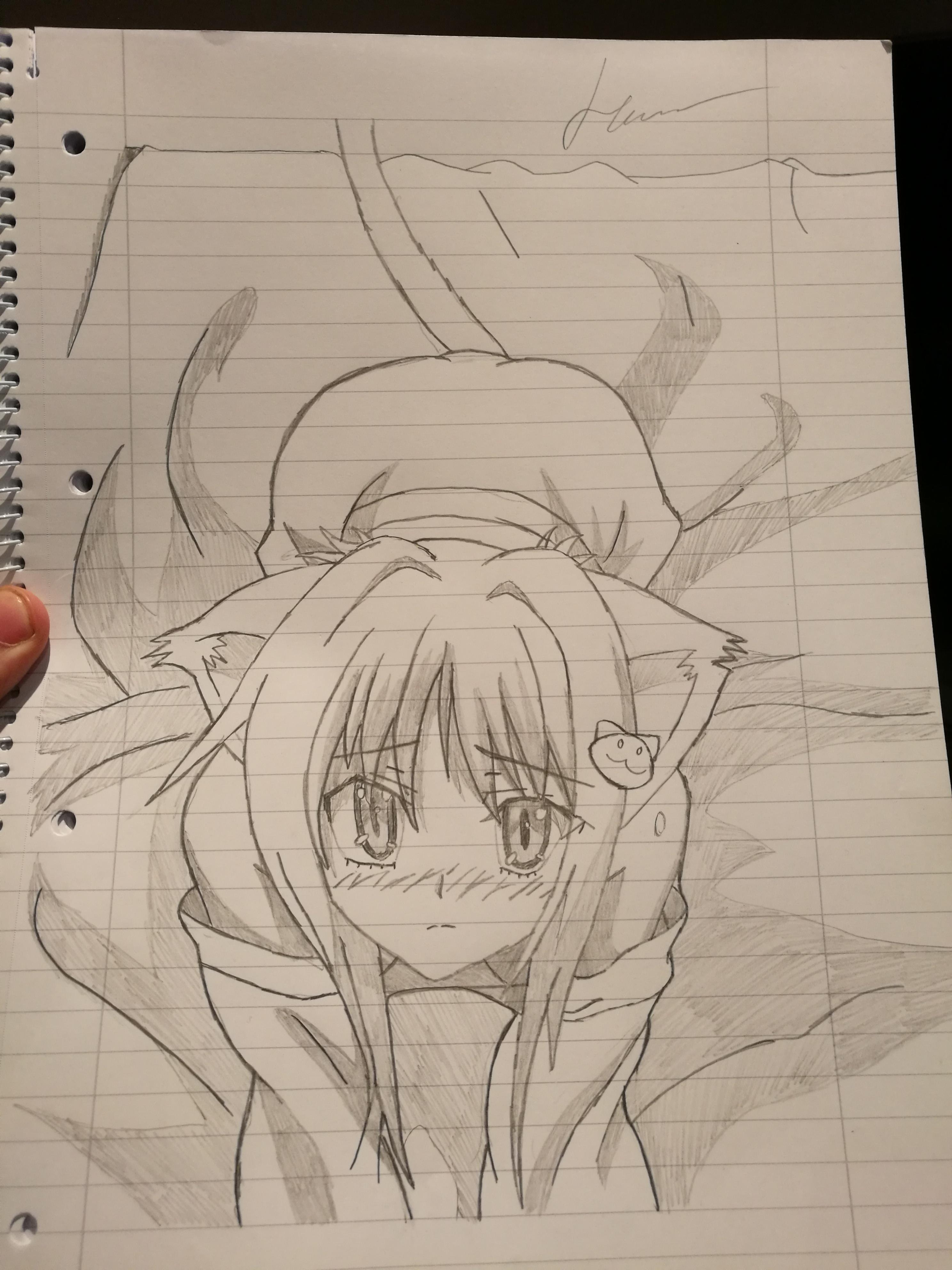 2976x3968 heres my koneko drawing and thank you for the support and love - Thank You Drawing