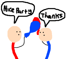 300x250 nice party thanks drawing - Thanks Drawing