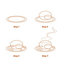 220x220 how to draw thanksgiving - Thanksgiving Dinner Drawing