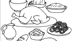 290x165 thanksgiving drawing - Thanksgiving Dinner Drawing