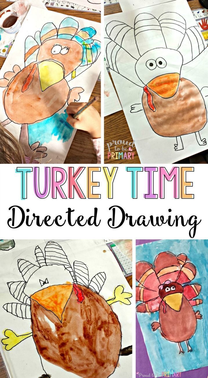 717x1300 Turkey Drawing Step - Thanksgiving Drawing Activities
