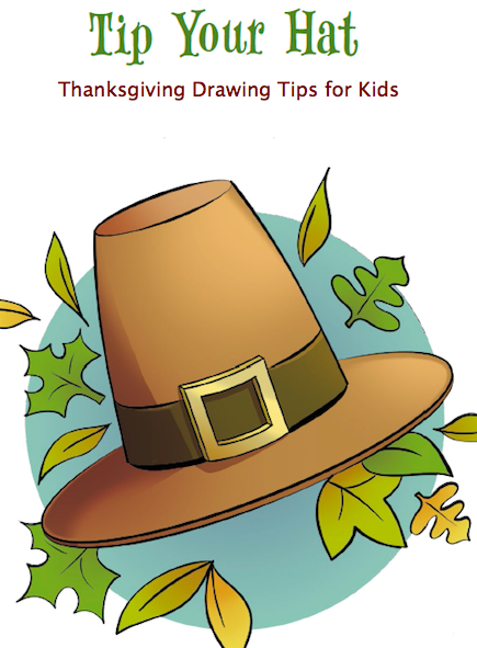 435x591 thanksgiving craft for kids draw a pilgrim hat - Thanksgiving Drawing Pictures