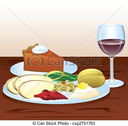 450x443 thanksgiving feast food plate clipart clip art images - Thanksgiving Food Drawing