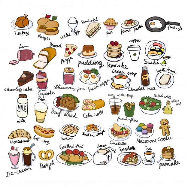 626x626 Food Draw Vectors, Photos And Free Download - Thanksgiving Food Drawing