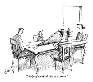 300x263 Thanksgiving Drawings Fine Art America - Thanksgiving Table Drawing