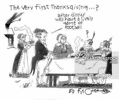 400x336 Thanksgiving Table Cartoons And Comics - Thanksgiving Table Drawing