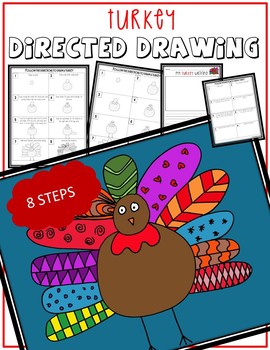 270x350 Directed Drawing - Thanksgiving Turkey Drawing