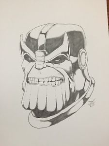 225x300 Original Thanos Drawing Ebay - Thanos Drawing