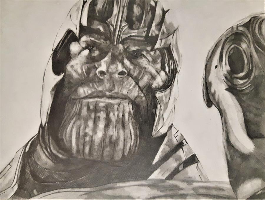 900x680 Thanos Drawing - Thanos Drawing