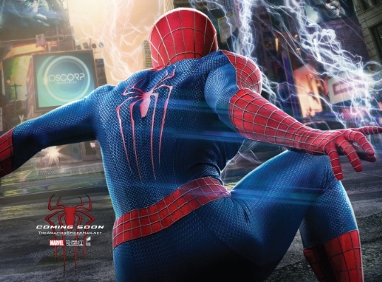 540x399 New Posters Revealed For The Amazing Spider Man Htf Magazine - The Amazing Spider Man 2 Drawing