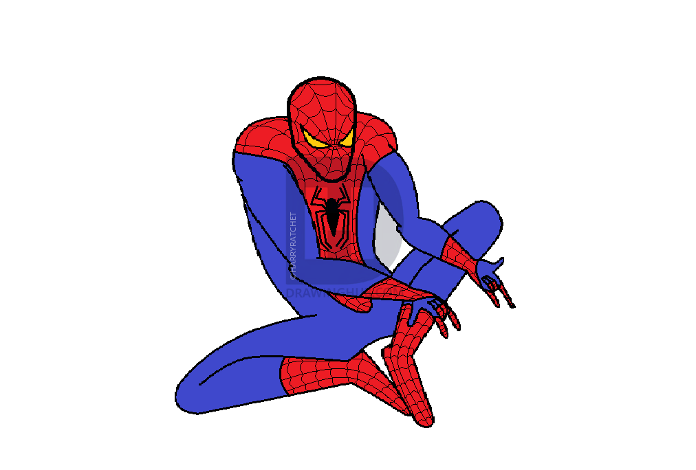 1012x684 How To Draw The Amazing Spiderman, Step - The Amazing Spider Man Drawing
