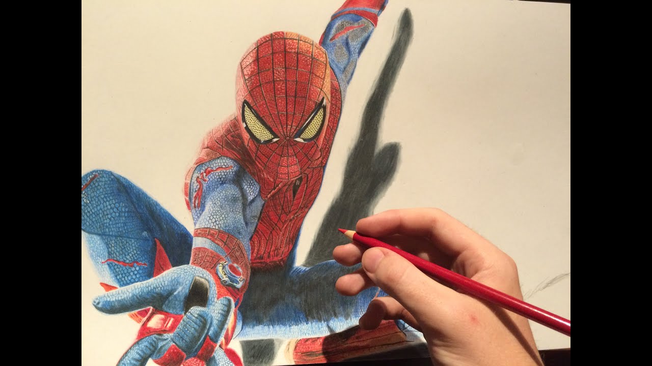 1280x720 How To Draw The Amazing Spiderman - The Amazing Spider Man Drawing