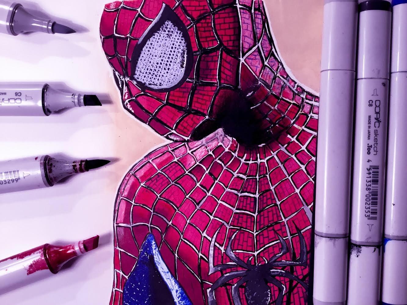 The Amazing Spider Man Drawing at Explore