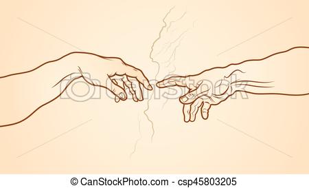 450x273 Creatio The Creation Of Adam - The Creation Of Adam Drawing