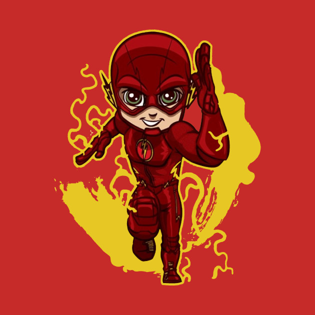 630x630 The Flash Running - The Flash Running Drawing