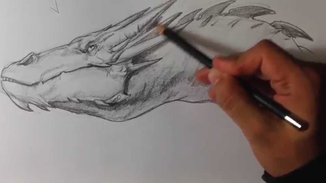 1280x720 How To Draw Smaug From The Hobbit - The Hobbit Drawings