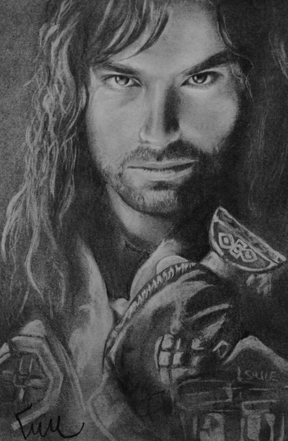 589x900 Kili From The Hobbit Drawing - The Hobbit Drawings