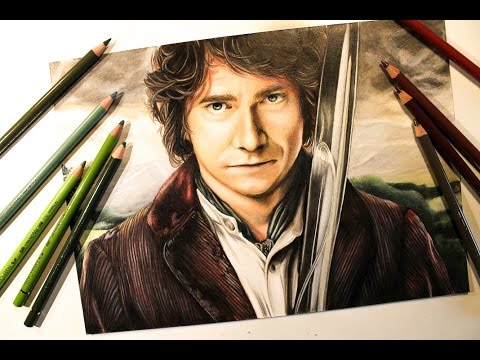 480x360 Speed Drawing - The Hobbit Drawings