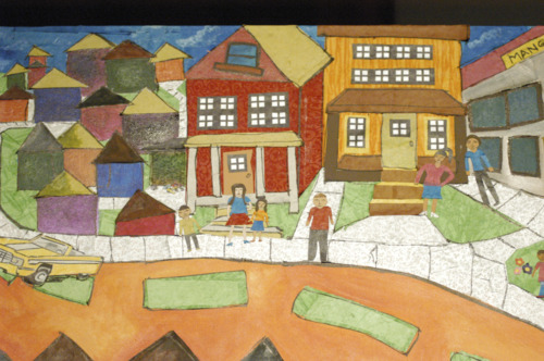 500x332 Coming Of Age - The House On Mango Street Drawing