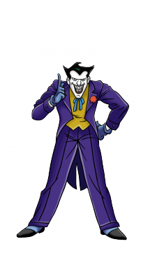 215x382 How To Draw Joker,batman, Movie Characters, Easy Step - The Joker Cartoon Drawing