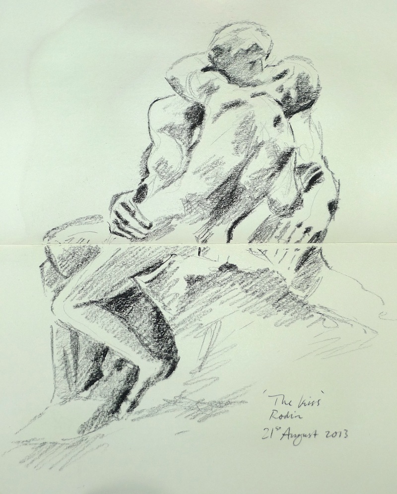 800x996 the kiss archives - The Kiss Drawing