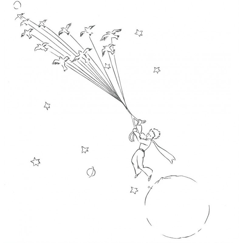 Le Petit Prince Coloring Pages - Coloring and Drawing