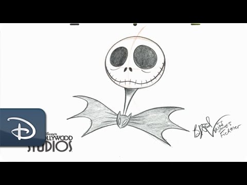 480x360 How To Draw Jack Skellington The Nightmare Before Christmas - The Nightmare Before Christmas Drawings