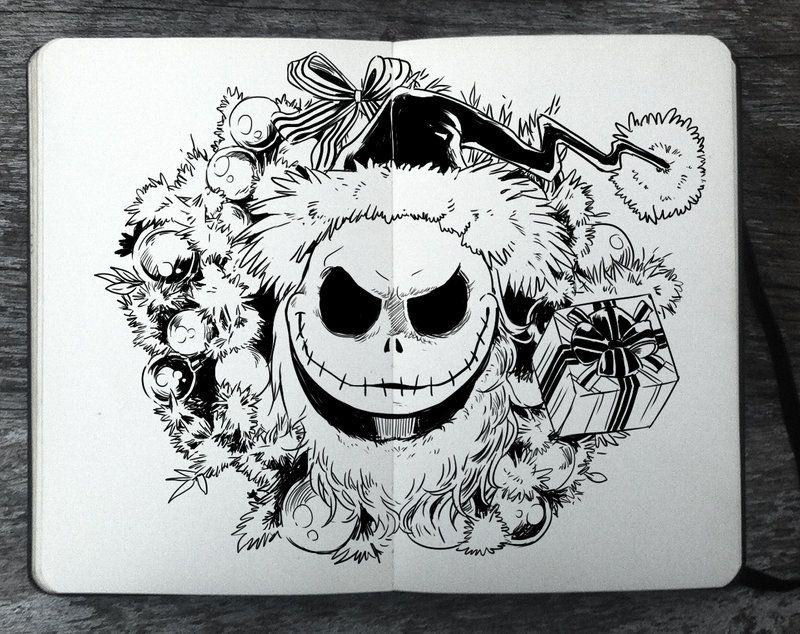 800x634 The Nightmare Before Christmas - The Nightmare Before Christmas Drawings