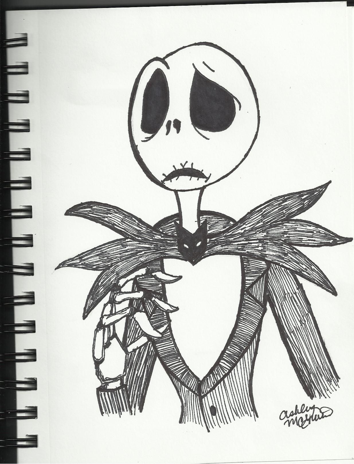 The Nightmare Before Christmas Drawings at Explore