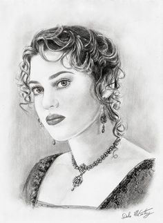 The Real Drawing Of Rose From Titanic At Paintingvalleycom