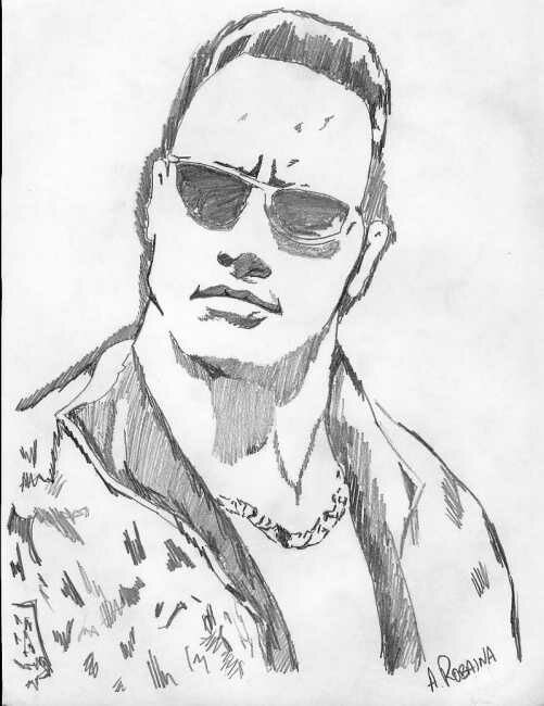 501x650 dwayne johnson on twitter one of the challenges with shooting - The Rock Drawing
