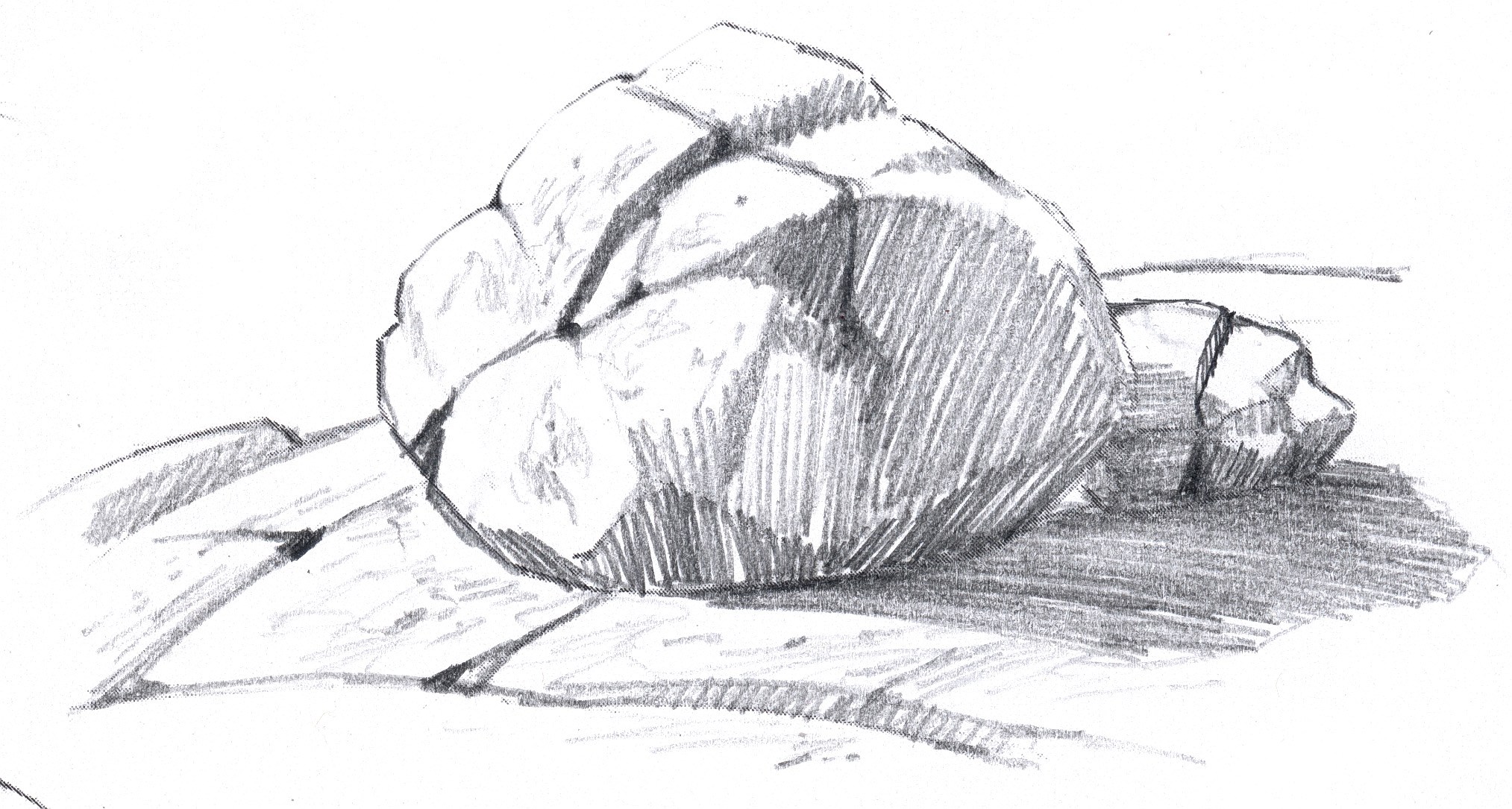 2027x1085 How To Draw Rocks - The Rock Drawing