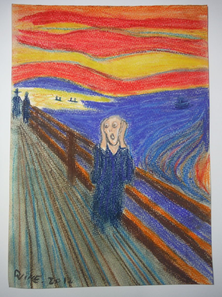 The Scream Drawing at Explore collection of The