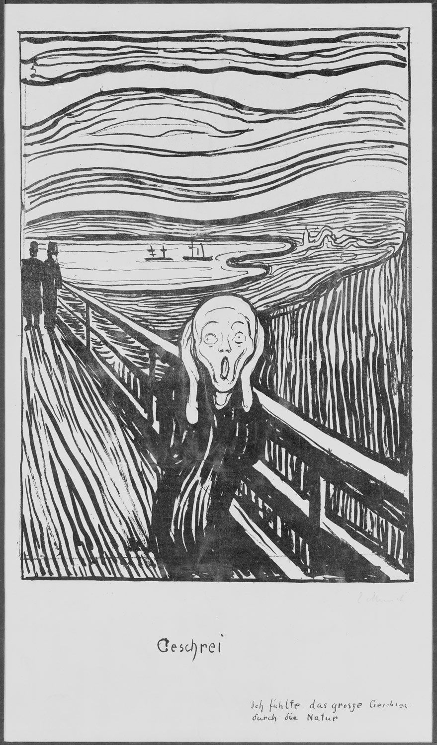 The Scream Drawing at Explore collection of The