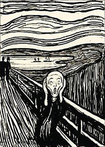 The Scream Drawing at PaintingValley.com | Explore collection of The ...