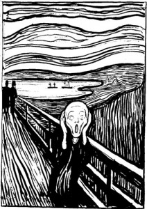 212x300 edvard munch's the scream versions around the world - The Scream Drawing